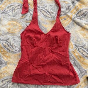 Ann Taylor Loft halter talla top size 8